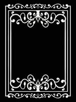 Timeless Wedding Frames and Scroll Ornaments vector