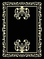 Decorative Border Scrolls for Poster Layouts vector