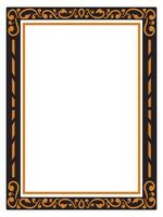 Rich Scroll Borders for High-End Products vector