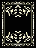 Decorative Scroll Borders for Elegant Wedding Designs vector