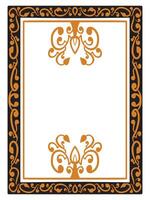 Bold Ornamental Scroll Borders for Branding vector
