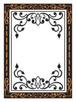 Luxury Corner Frame with Victorian Elements vector