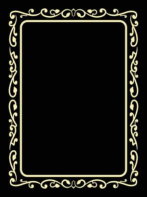 Classic Royal Frame with Decorative Ornaments