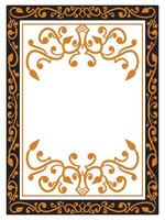 Art Deco Frame Borders for Graphic Projects vector