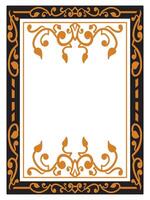 Whimsical Scroll Borders vector
