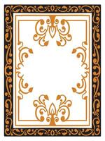 Luxury Scroll Frames with Classic Elements vector