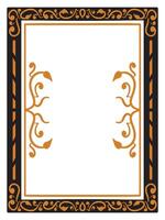 Bold Decorative Frames with Scroll Accents vector