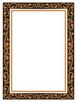 Scroll Frame Set for Invitation and Decor Design vector