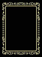 Decorative Frame Edge Border vector
