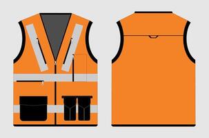 Security Uniform Vest vector