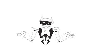 AI in smart home hand drawn whiteboard sketch animation. WiFi, fixtures, security, timer orchestration. AI assistant managing IoT automation animated handdrawn concept pencil drawing 4K video