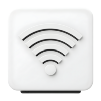 Modern Wireless Network Access Point Device Displaying Signal Strength png