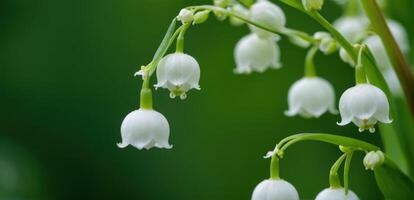 Lily of the valley flowers photo
