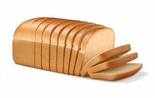 High Resolution Photo of Textured Sliced Bread