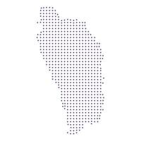 Dominica map dotted pattern design purple circle vector
