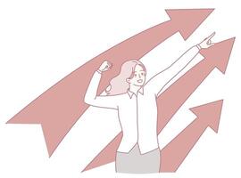 Empowerment and Growth are essential components that lead to lasting Professional Success vector