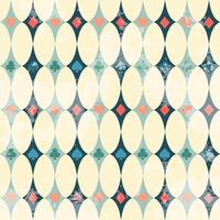 Seamless grunge pattern with card suits vector