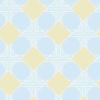 blue and yellow tile seamless texture pattern vector