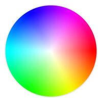 Color wheel. Color spectrum. Color palette. Color picker. illustration vector