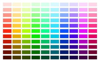 Color palette. Color picker. Color spectrum. Bright Color Squares Set. illustration vector
