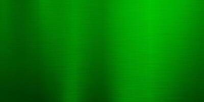 Green metallic gradient with scratches. Foil surface texture effect. illustration vector