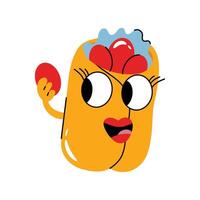 Wrap Sticker. Eps 10 file vector