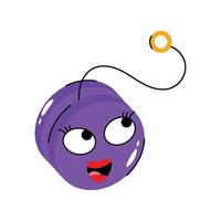 Yoyo Concept Sticker. Eps 10 file vector