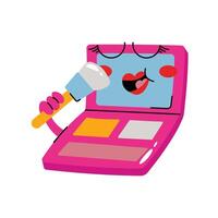 Makeup kit Sticker. Eps 10 file vector