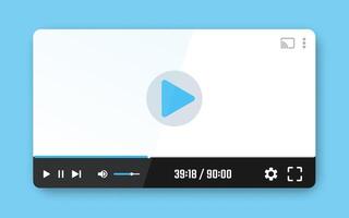 player template for web or mobile apps illustration vector