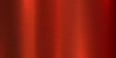 Red metallic gradient with scratches. Foil surface texture effect. illustration vector