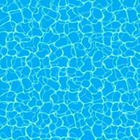 Blue water background Seamless blue ripples pattern. Water pool texture bottom background. illustration vector