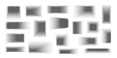 Halftone Grain Texture, Dust Scatter Spray, and Grunge Overlay Elements for Retro, Vintage, and Abstract Design Effects on White Background. Illustration vector