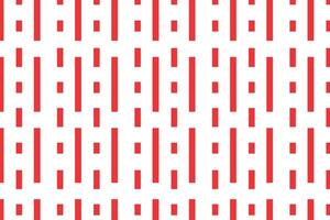 a bold red vertical pattern of varying bar lengths and spacing on a clean white background. It's ideal for modern prints, graphic designs, and minimalist projects. vector