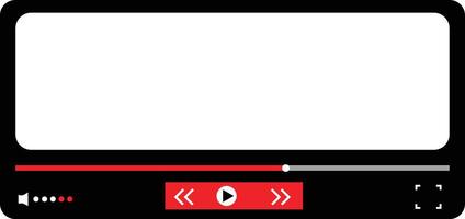 frame template background. for playback with template design vector
