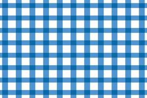 a classic blue gingham checkered pattern with alternating light and dark blue lines over a white background, perfect for textiles, backgrounds, digital designs, and wrapping paper. vector