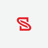 DS DSS Letter Initial Logo Design Illustration. DS DSS elegant and Professional icon design vector