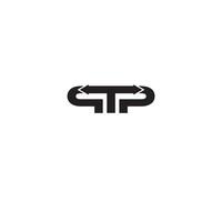 TPP Letter Initial Logo Design . TPP elegant and Professional icon design vector