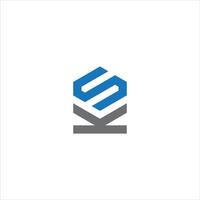 SK KS monogram Initial Logo Design Template Illustration. SK KS elegant and Professional icon design vector