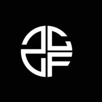 ZCF logo ZCF icon ZCF ZCF monogram ZCFletter ZCFminimalist ZCFtriangle ZCFflat Unique modern flat abstract logo design. vector