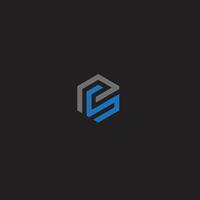 PS Letter monogram Initial Unique modern flat abstract logo design. PS elegant and Professional icon design vector