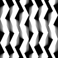 abstract geometric line, shape, asymmetry, seamless pattern design, isolated on white for printing, effect design vector