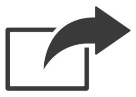 Share icon symbol vector