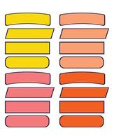 a vibrant design element collection vector