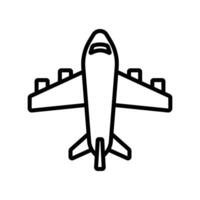 Flat Airplane Icon vector