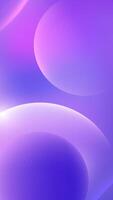 Abstract vertical background design purple round fantasy style vector
