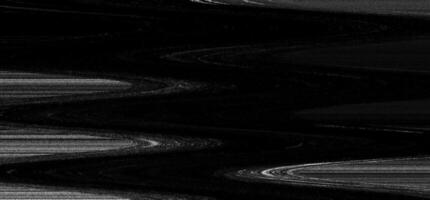 Abstract design featuring a blend of film grain texture and tv noise effects, emphasizing smooth curving lines and varying shades of black and white. The overall feel is organic and dynamic. vector