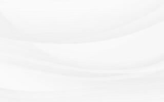 Abstract white grey soft flowing waves background gray bright flow vector