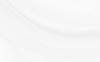 Subtle white grey abstract waves smooth background wave curve light vector