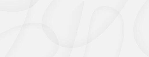 Abstract background white gray translucent shapes bright smooth clean vector