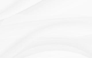 White abstract background soft curves light shadow gray bright clean vector